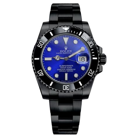 rolex submarinerghiera blu nero|rolex submariner black tie.